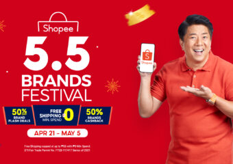 Enjoy Exclusive Deals and Discounts from Well-Loved Brands at Shopee 5.5 Brands Festival