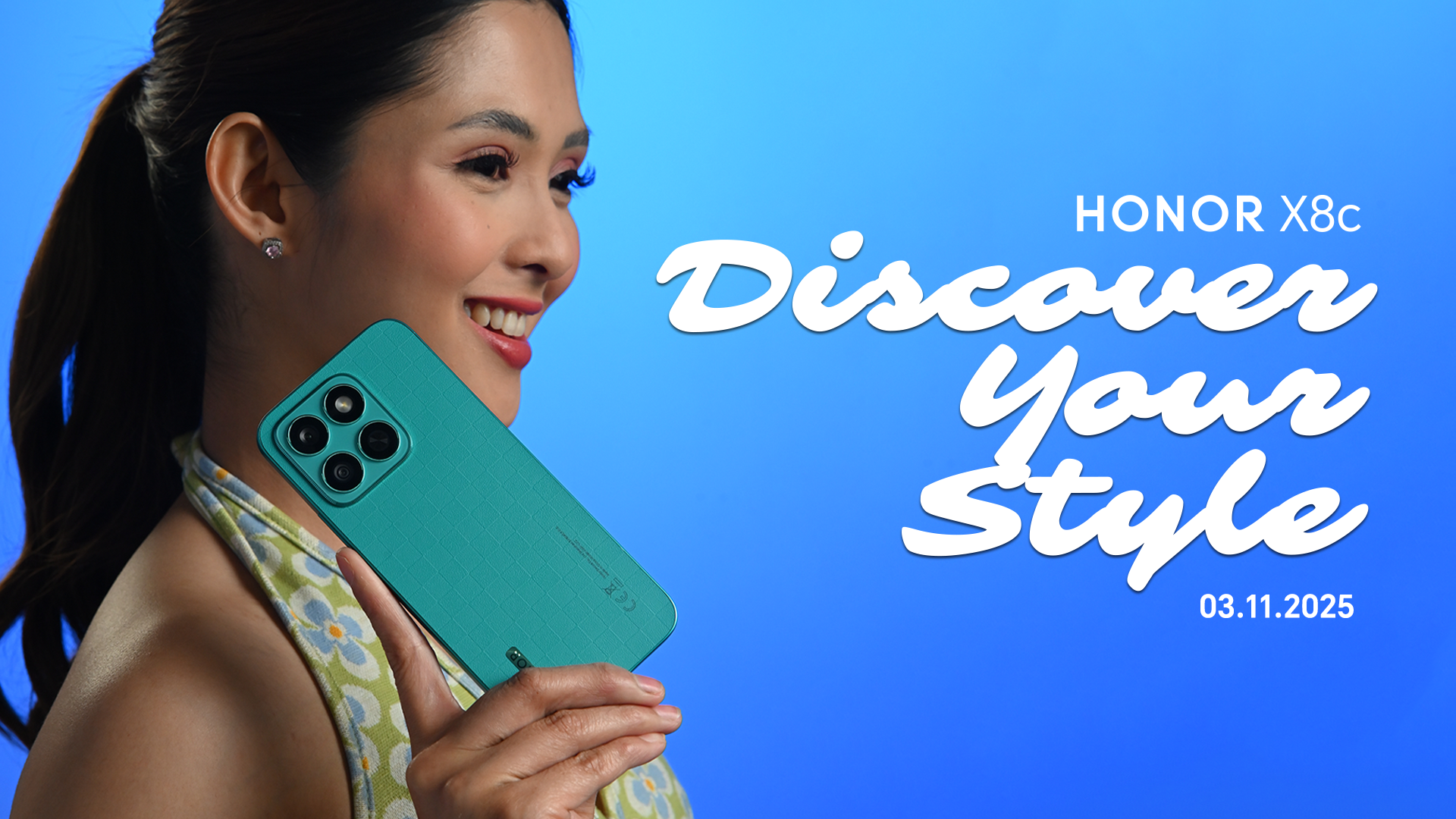 Discover Your Style with HONOR X8c on March 11!