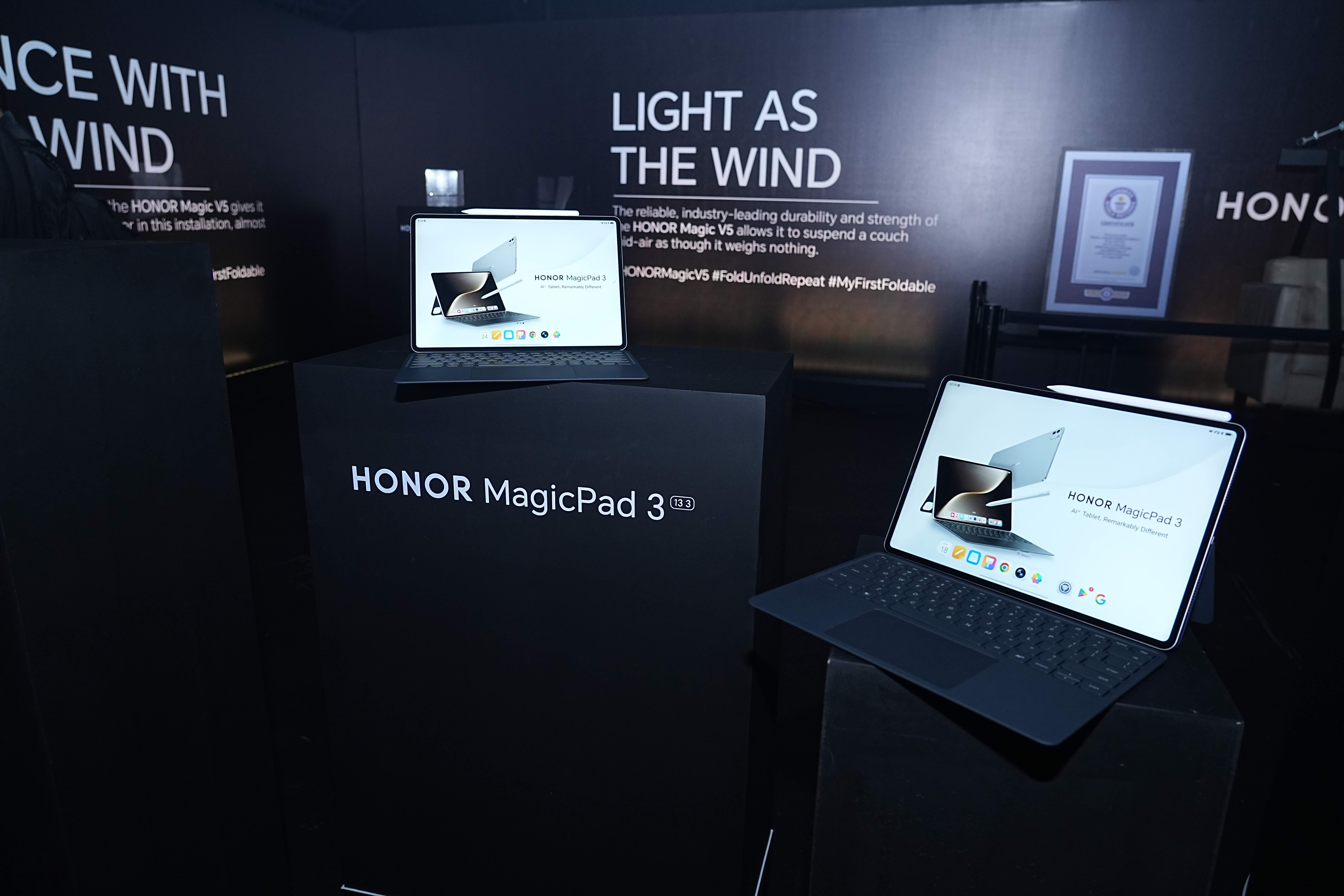 HONOR’s First Premium AI Tablet HONOR MagicPad 3 to launch on September 5!